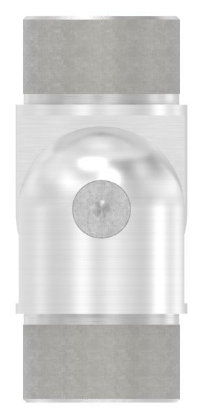 Pièce de charnière pour tube rond Ø 48.3x2.0 mm V2A