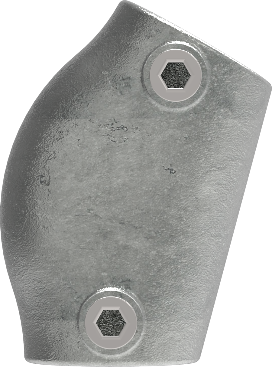 Raccord de tuyauterie | Coude variable 15-60° | 124B34 | 33,7 mm | 1" | Fonte malléable et électrozinguée