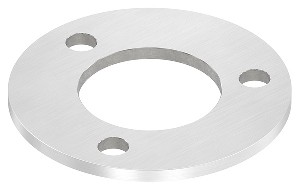 Ankerplatte Masse- 120x6 mm Laengsschliff und Mittelbohrung V2A-11-2269.4
