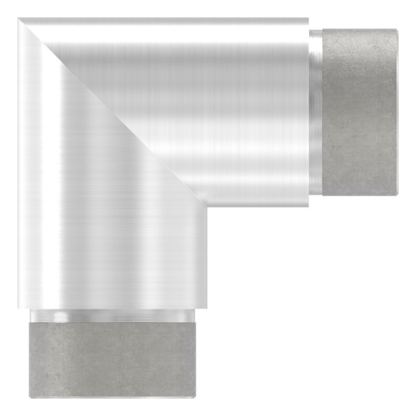 Coude d'angle 90° pour tube rond Ø 42.4x2.6 mm V2A