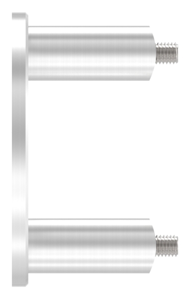 Wandbefestigung Ø 100 mm fuer Gelaenderpfosten Ø 42-4 mm - V2A-11-3057.4