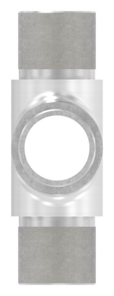 Traverse avec même sortie pour tube rond Ø 26.9x2.0 mm V4A