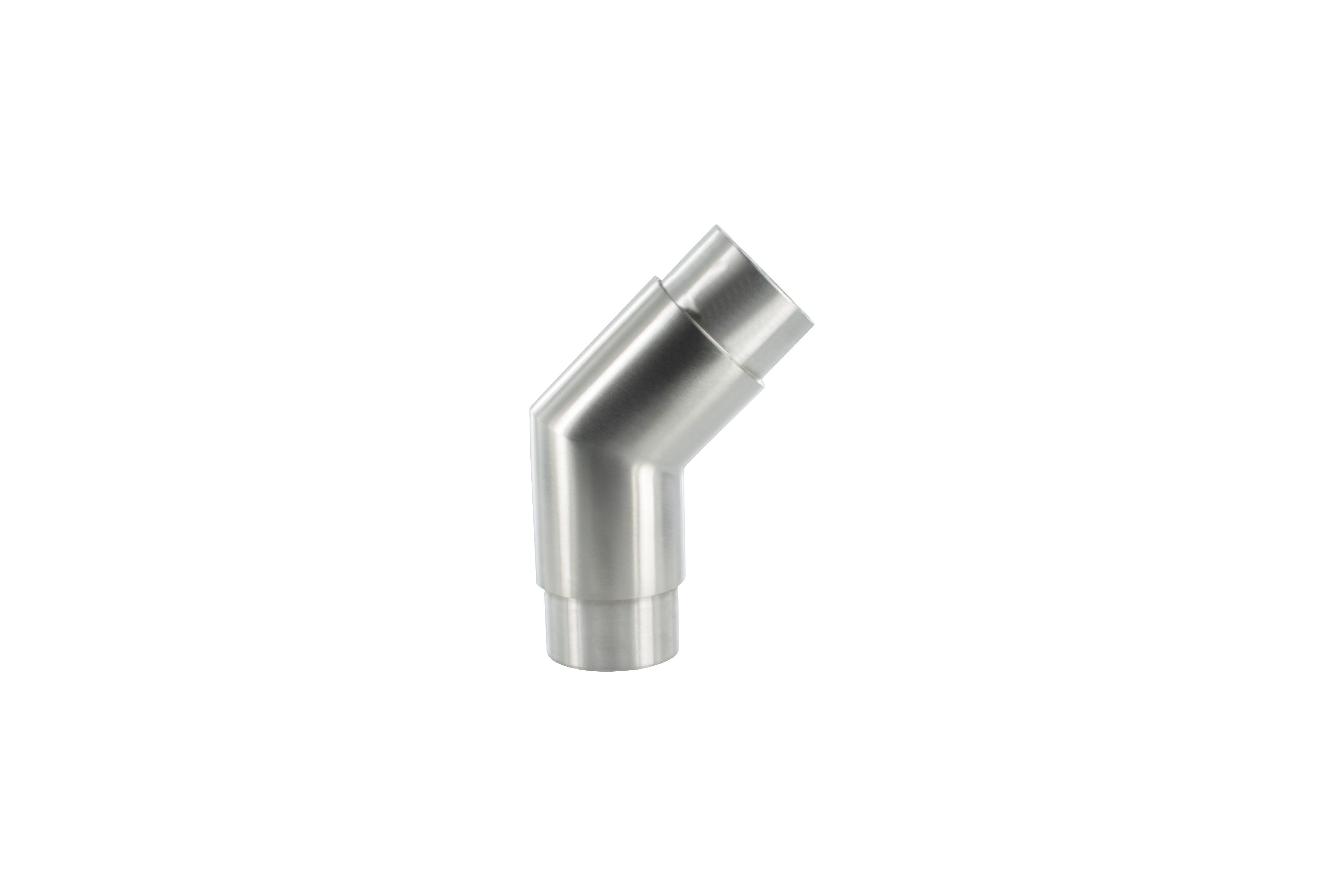Eckbogen 135° - zum Kleben - fuer Rundrohr- Ø 42-4x2 mm - V2A-11-3628-A.4