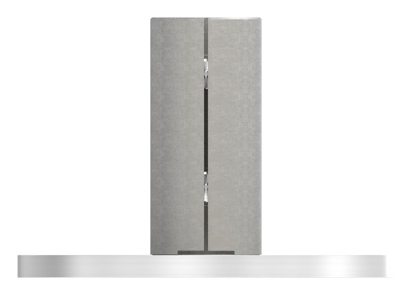 Wand- und Bodenanker  Masse- Ø 100x6 mm fuer Rundrohr Ø 33-7x2-0 mm -V2A-11-3010.4