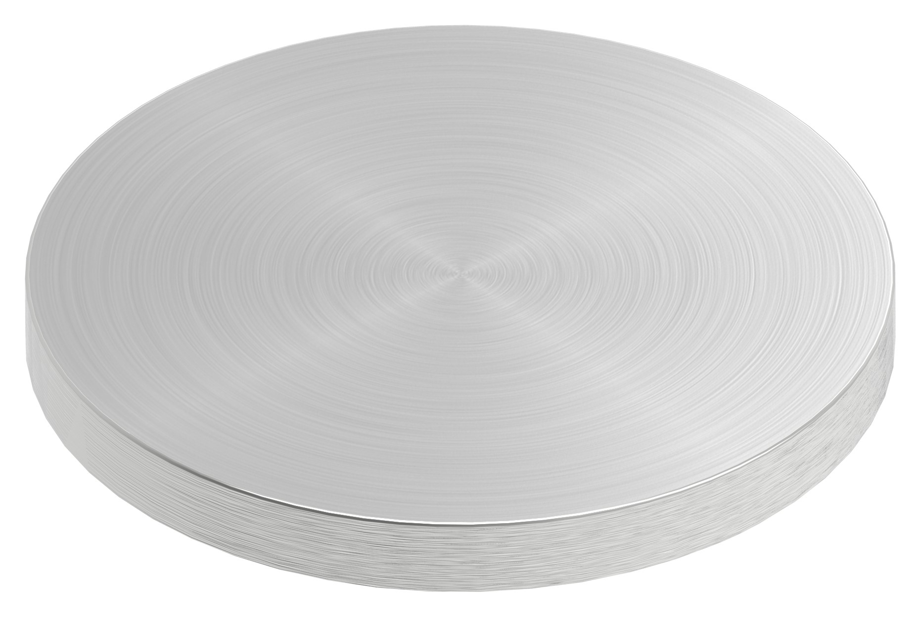 Ronde - Masse- Ø 42x4 mm - mit Rundschliff - V2A-11-2234R.4