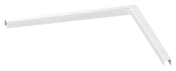 Edelstahl-U-Profil 90° Ecke- 500 x 500mm- V4A-88-1180530-V4A.90