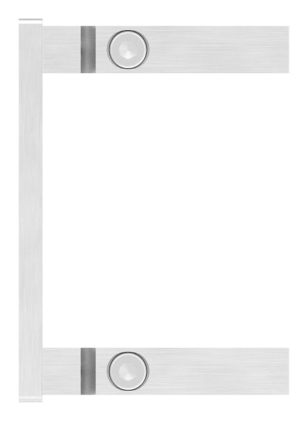 Fixation murale pour poteaux 40 x 40mm, V4A