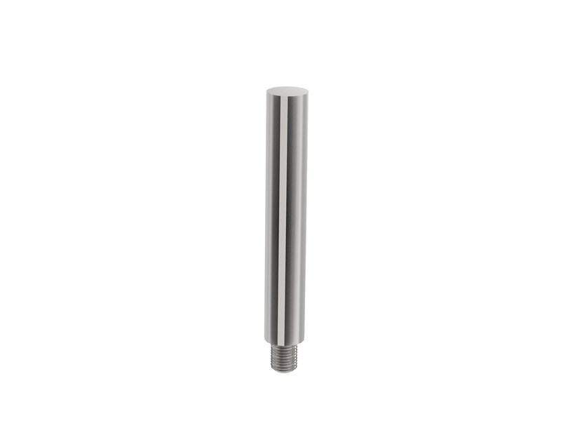 Goupille filetée | Dimensions : 100x12 mm | Filetage : M8x10 mm | à souder | V2A