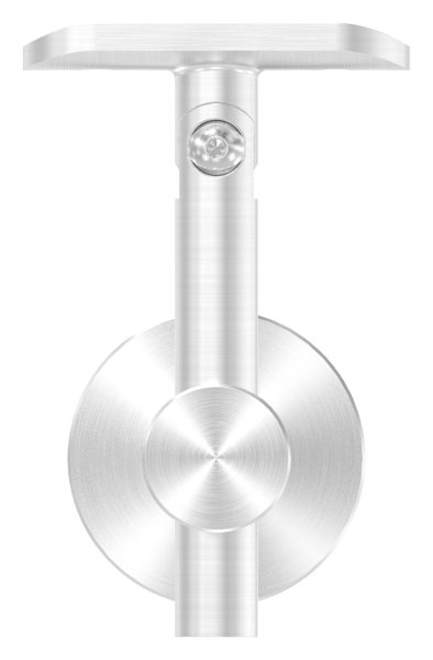 Handlaufhalter mit Gelenk fuer Glas und Halteplatte fuer Ø 42-4 mm V2A-11-2063.4