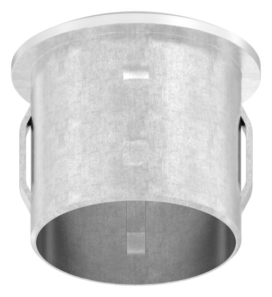 Rohrstopfen fuer Ø 33-7x2-0-2-5 mm leicht gewoelbt zum Einschlagen V4A-11-4105.1
