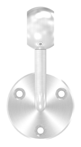 Handlaufhalter mit Kugelring fuer Rundrohr Ø 33-7 mm V2A-11-2116.4