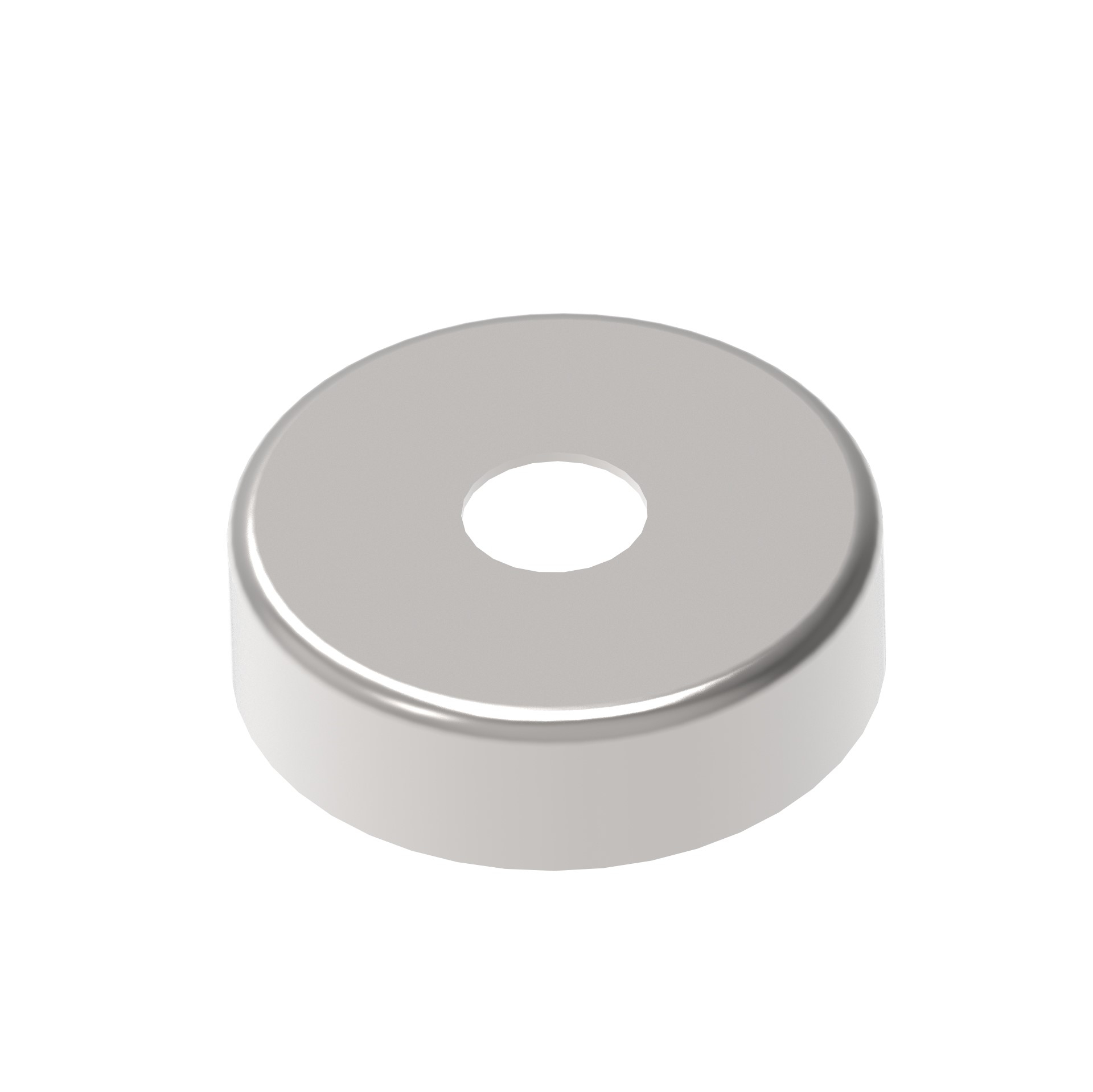 Abdeckrosette Ø 45x13 mm fuer Rundrohr Ø 12 mm V2A-89-11A0514012L-A.4