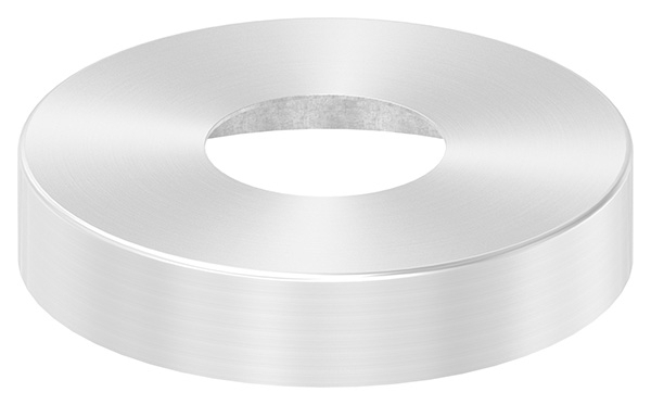 Abdeckrosette Ø 125x25 mm fuer Rundrohr Ø 48-3 mm V2A-11-2515.4