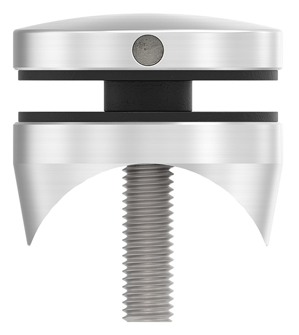 Glaspunkthalter Ø 52 mm- V2A- Anschluss- Rohr Ø 48-3 mm-10-5148.4
