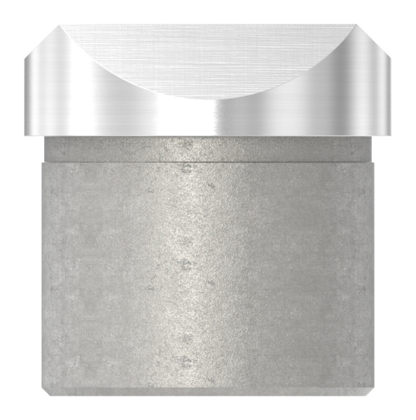 Sellette à coller pour tube rond Ø 42,4x2,0 mm V2A