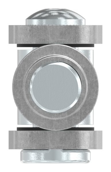 Charnière M22 | réglable | soudable | acier (brut) S235JR