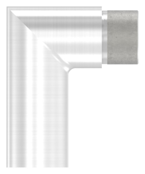 Embout 90°, pour tube 33,7 x 2,0mm, comme embout