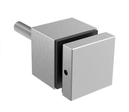Glaspunkthalter Edelstahl AISI 304 fuer Glas 8-17-52 mm Loch 18 mm quadratisch geschliffen-89-11A0745300-A.4