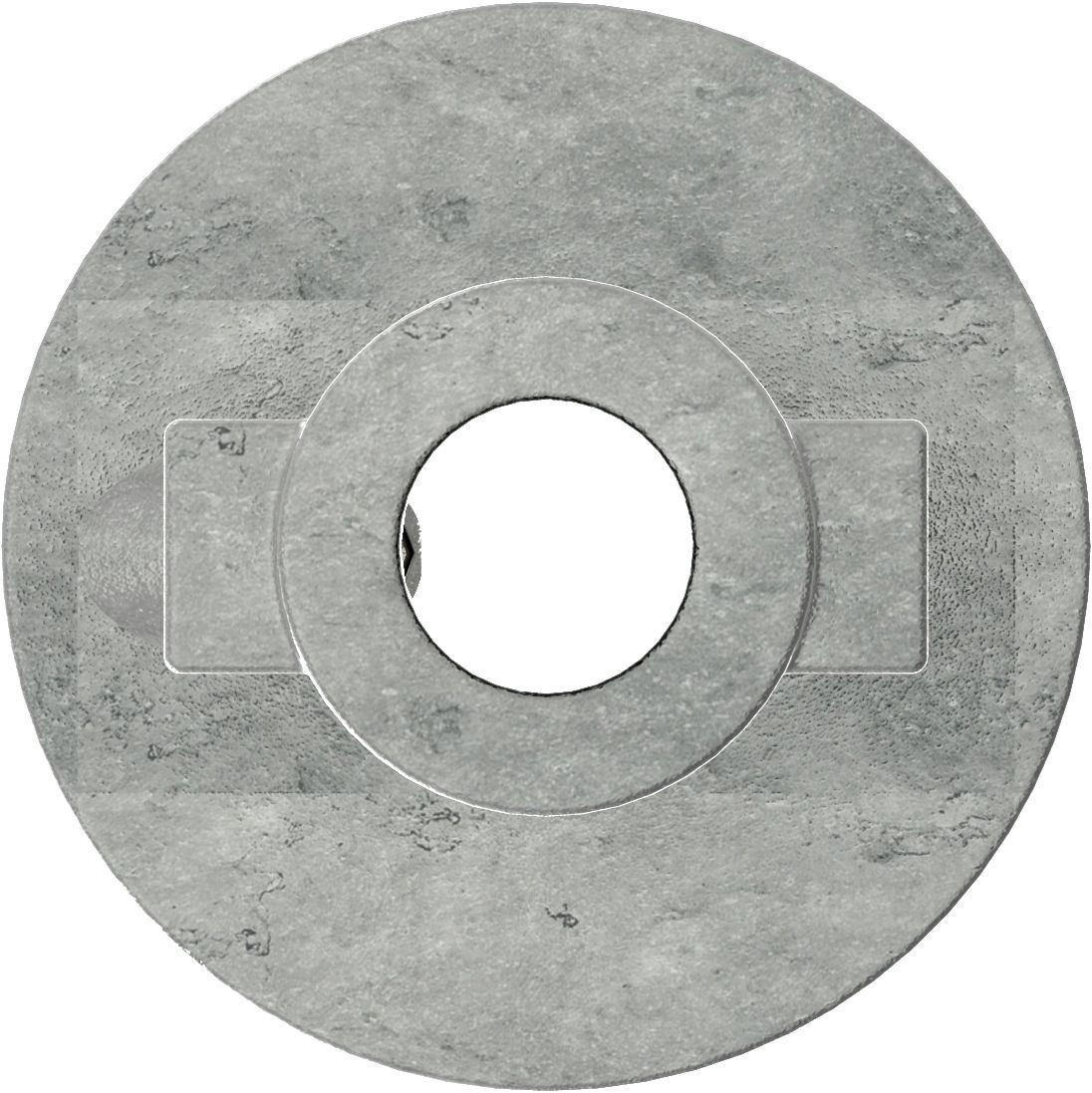 Raccord de tuyauterie | Manchon de terre | 134C42 | 42.4 mm | 1 1/4" | Fonte malléable et électrozinguée
