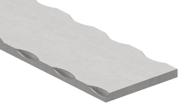 Fer plat S235JR ; 50x5mm ; longueur 3000mm