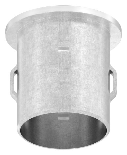 Rohrstopfen fuer Ø 26-9x1-6-2-5 mm leicht gewoelbt zum Einschlagen V4A-11-4103.1