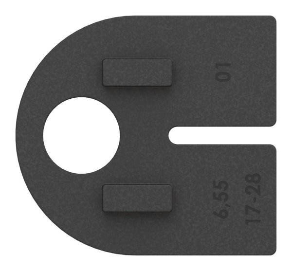 1 Paar Gummis zu Glasklemme 63x45x28 mm AbZ fuer 3 mm Blech-10-2203ABZ.0