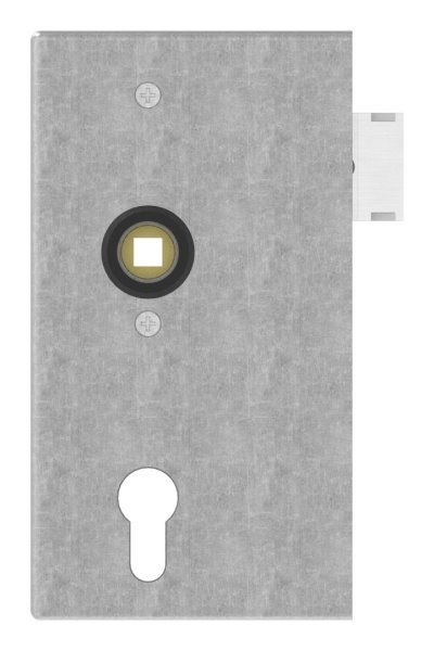 Einsteckschloss Edelstahl 30x94-5x172 mm geschliffen verzinkt-30-3203.8