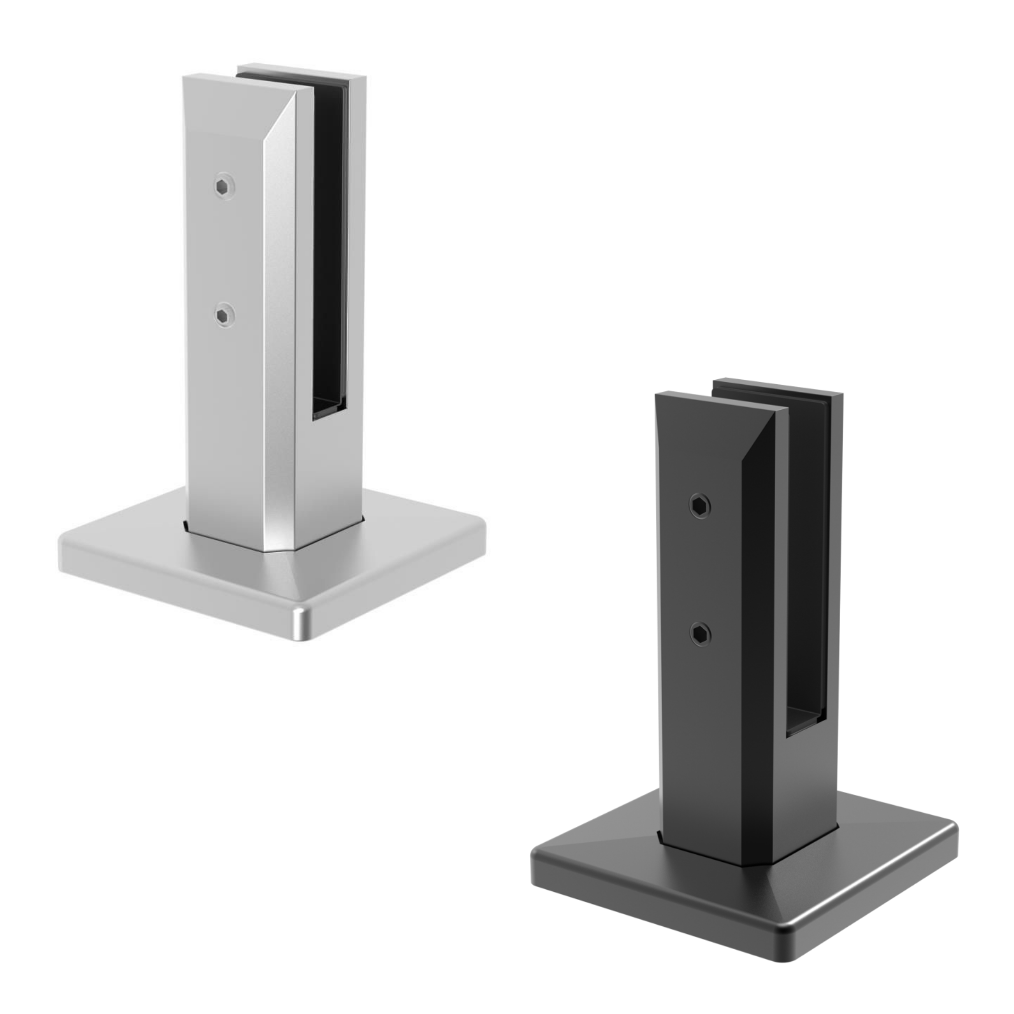 Spigots & Bodenglasklemmen