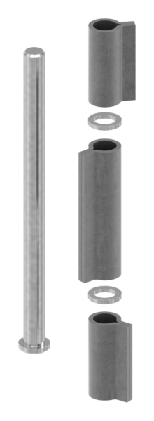 Anschweissband Stahl 3-teilig schwer Tragkraft 250 kg-30-3957.8
