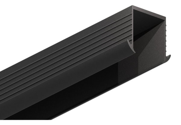 Joint à coin verre 24,76 - 25,52mm, pour rainure 27 x 30mm, longueur 3m, EPDM