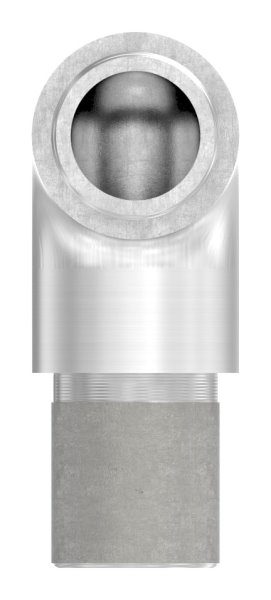 Coude 90° étroit, pour tube 21,3 x 2,0mm, V2A