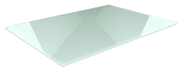 Eleganza canopy Glas- 1400x1000mm VSG aus 2x8mm TVG mit 1-52mm PVB-88-11VDE-G17P.1400X1000
