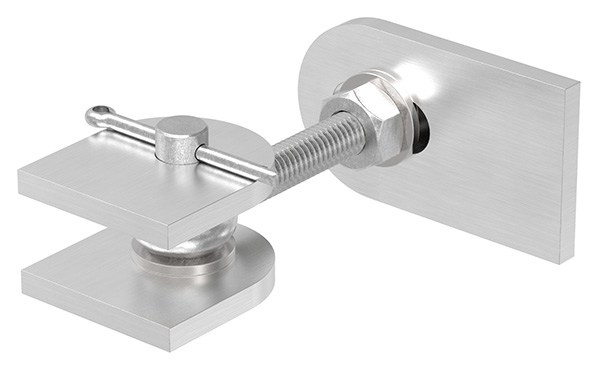 Charnière de portail | M12 | 180° | réglable | V2A