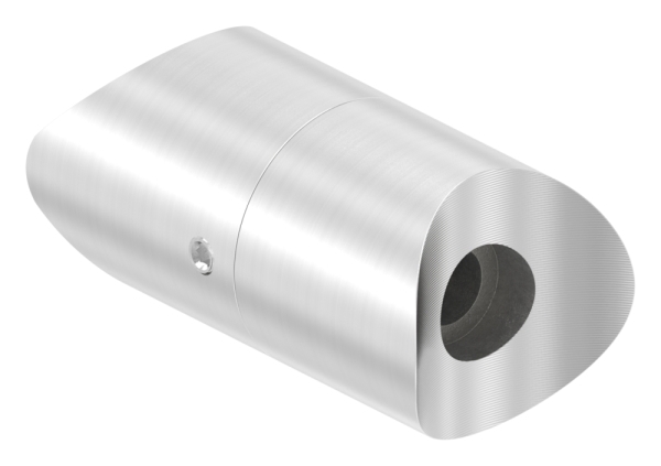 Raccord réglable pour tube rond Ø 33,7 mm V2A