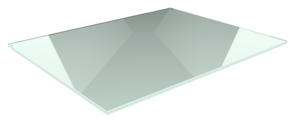 Eleganza canopy Glas- 2000x1100mm VSG aus 2x10mm TVG mit 1-52mm PVB-88-11VDE-G21P.2000X1100