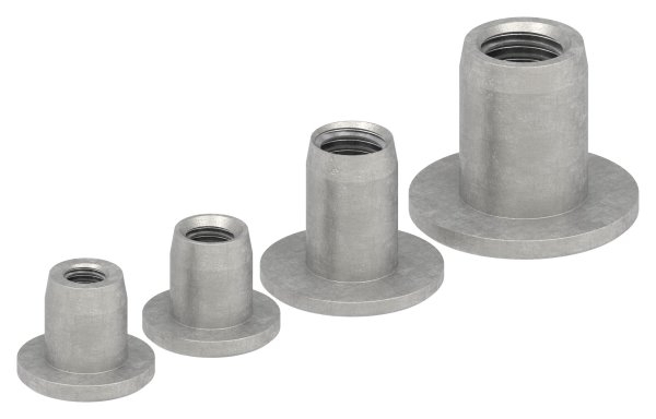 Huelsenmutter Edelstahl V2A M5 Flachkopf Innensechskant-88-1158383-240.5