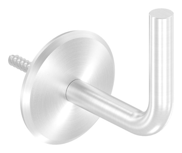 Handlaufhalter mit Ronde 70x5 mm zum Anschweissen V2A-11-2014.4