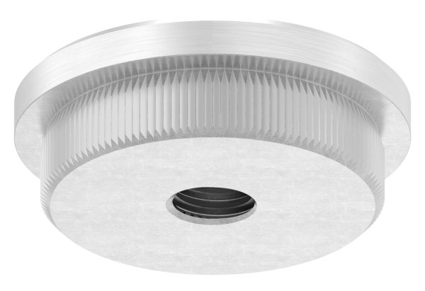 Rohrstopfen flach mit M10 fuer Ø 42-4x3-0 mm V2A-11-5036M10.4