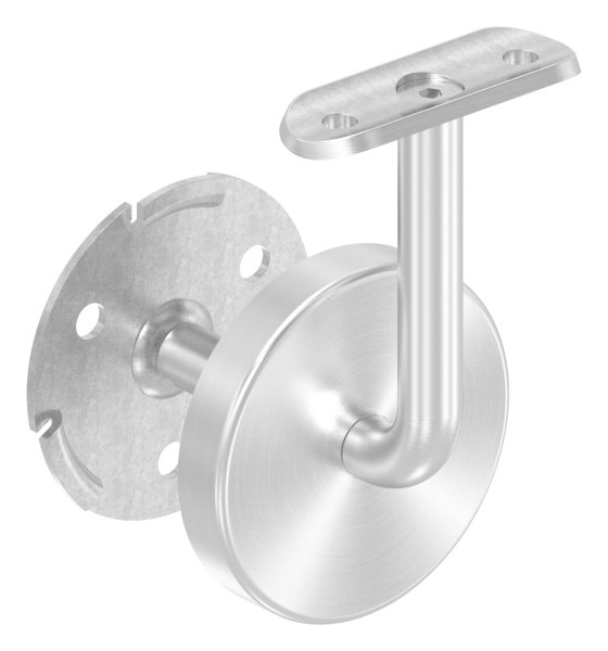 Handlaufhalter mit Halteplatte fuer Ø 42-4 mm V2A-11-2081.4