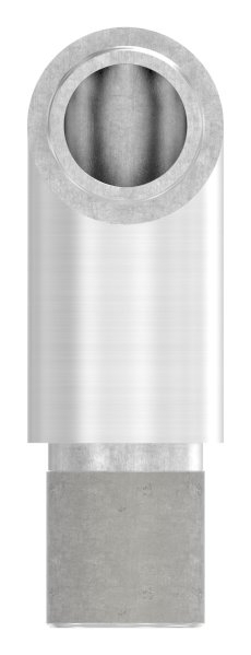 Coude d'angle 90°, pour tube rond Ø 21.3x2.0 mm V4A
