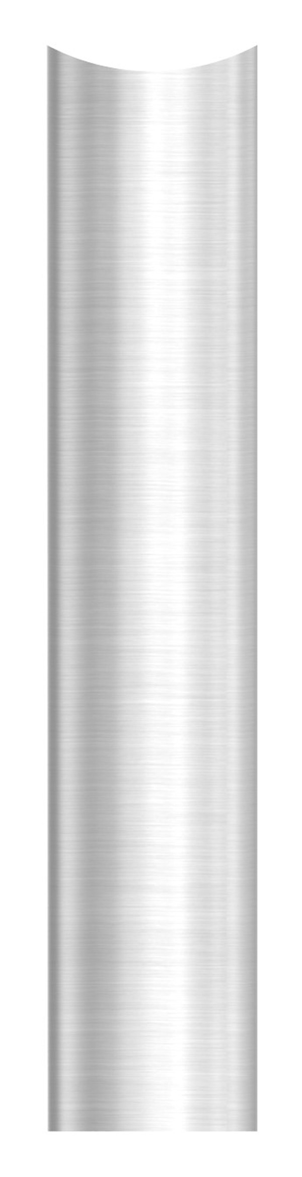 Distanzhuelse Edelstahl V2A L = 100 mm fuer Rohr Ø 42-4 mm einseitig ausgefraest-88-1150132.DH100