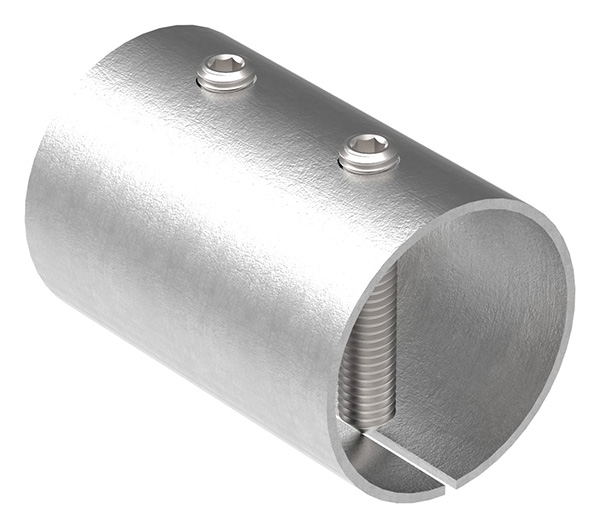 Manchon de raccordement pour tube rond Ø 48.3x2.0 mm V2A