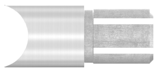 Pièce de raccordement 90° pour tube rond Ø 33.7x2.0 mm V2A