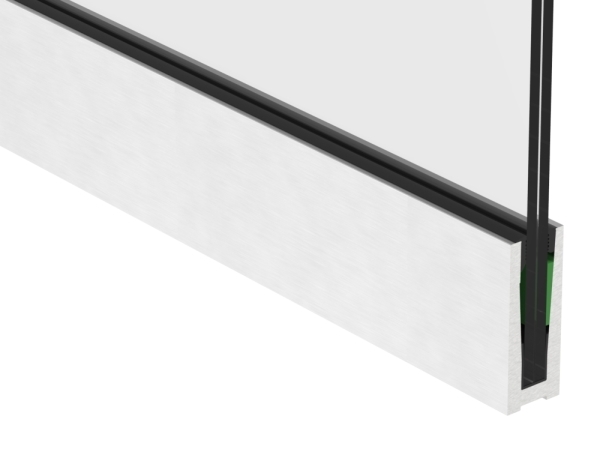 Profilé aluminium | MASSIVE2 | longueur : 6000 mm | montage en saillie | aluminium