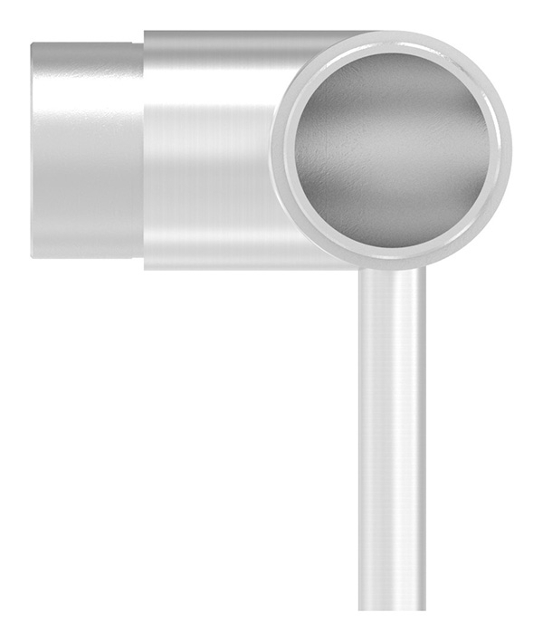 Steckecke mit Stift fuer Rundrohr Ø 42-4 x 2-0 mm V2A-11-2070.4-ECKE