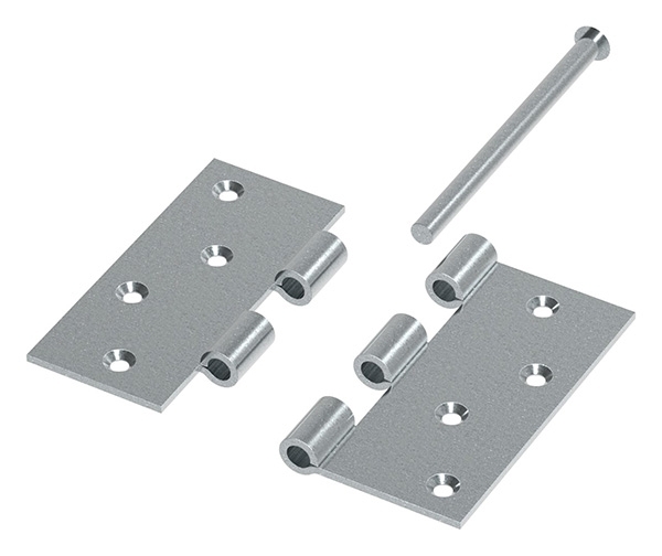 Charnière 102 x 102mm avec goupille amovible