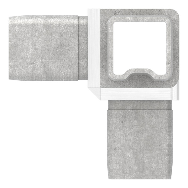 Connecteur pour tube 25x25x2mm, V4A