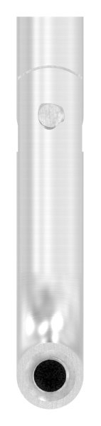 Equerre | Ø 14 mm | avec joint et 2x filetage femelle : M6 M8 | V2A