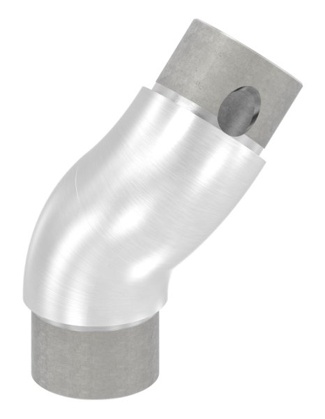 Coude réglable, pour tube rond Ø 42.4x2.6 mm V2A