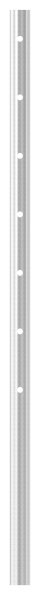 Edelstahlpfosten aus Rohr 42-4mm x 2-0mm- V2A-88-1151121.240